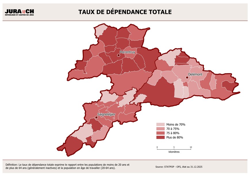 Taux de dépendance totale